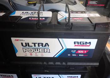 AGM Akumulator 12V105Ah 950A ULTRA POWER SKLEP MARCO SIEDLCE