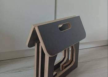 Składany taboret ze sklejki wodoodpornej
