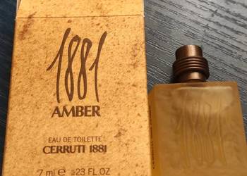 Perfumy Cerruti 1881 AMBER Eau de Toilette 7ml miniaturka oryginalna