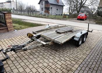 Przyczepa Laweta ZEPPIA *DMC 2000KG * Zarejestrowana * Minikoparka *