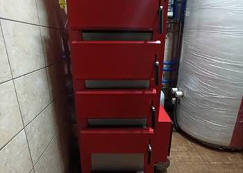 Kocioł na ekogroszek Stalmark DUO-BOS z podajnikiem tłokowym 24kw