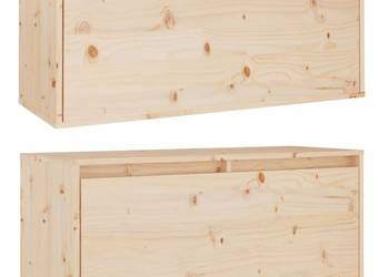 vidaXL Szafki ścienne, 2 szt., 80x30x35 cm(SKU:813456)