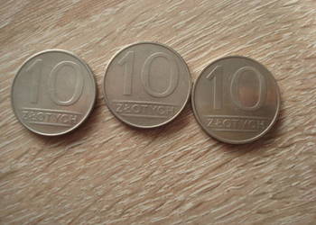 Moneta  4 x 10 zł.