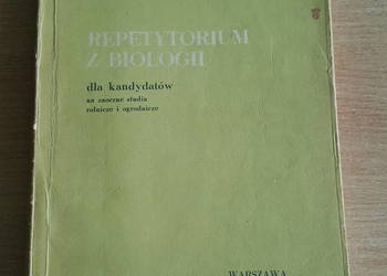 "REPETYTORIUM z biologii" Hausbrandt, skrypt rolnictwo