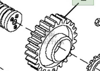 John Deere 8110 8210 8310 8410 Bieg Tryb Zębatka CZĘŚCI R200569