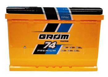 Grom Racing 74Ah 680A EN PRAWY PLUS
