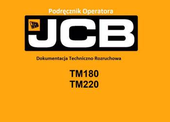 DTR Instrukcja operatora, katalog obsługi , UDT- serwis - JCB TM220