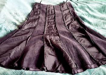 Spódnica długa unikatowa vintage retro prl. Piękna, sztruks