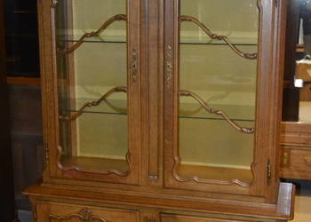 witryna ,serwantka ludwikowska . dąb