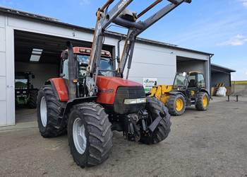 Case MX 120 Maxxum 6 cylindrów z Ładowaczem Faucheux , przedni TUZ