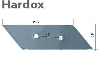 Dłuto 100hektarów HARDOX 3054502/L części do pługa NAUD