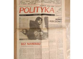 Polityka gazeta prl retro vintage czasopismo