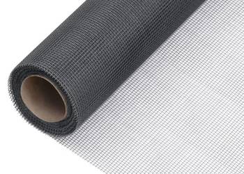 vidaXL Siatka z włókna szklanego, 100 x 1000 cm, szara(SKU:150872)