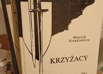 Krzyżacy Sienkiewicz piękna książki Warszawa księgarnia Prag