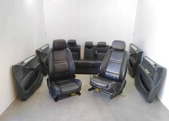FOTELE KANAPA BOCZKI SKÓRA ELEKTRYCZNE GRZANE KPL Bmw X5 II (2006-2013) E70