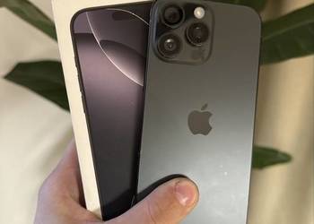 iPhone 16 Pro Max | 256GB | 91% | Black Titanium | Stan Bardzo Dobry