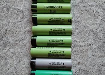 9szt Akumulator 18650 li ion Bateria ogniwo 18650 2,2Ah testowane