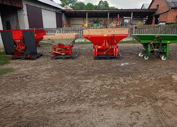 Rozsiewacz nawozu Rauch ZSA 600, Komet 600N, MDS 701 oraz Amazone ZAX 602