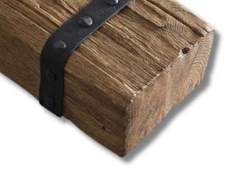 Opaska OZDOBNA do Belki Rustykalnej Czarna