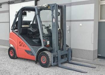 Wózek widłowy Linde H25T-02 Evo Triplex 4.9m 2016r 4 sekcje