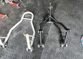 Stojak motocyklowy pod główkę ramy