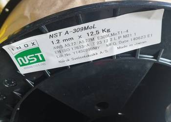 Drut spawalniczy 12 kg NST A-309Mol 1.2