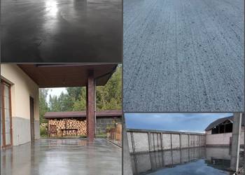 Posadzki przemysłowe, Zacierane,  Agregat. 15 lat doświadczenia