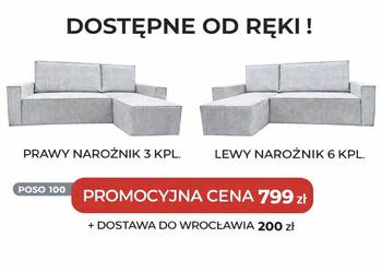 Narożnik z funkcją spania ! Wyprzedaż