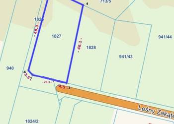 Działka budowlana Kobylnica sprzedam 1827