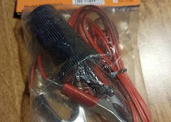 Gniazdo zapalniczki bezpośrednio do akumulatora dwa krokodyli przewód