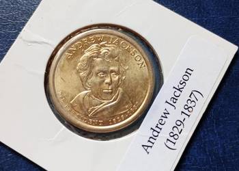 Stare monety 1 dolar 2008 Jackson USA