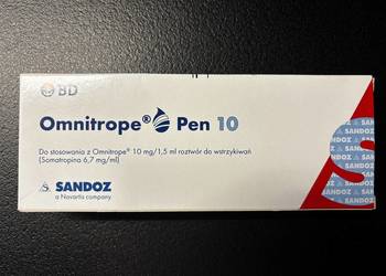 Urządzenie do podawania Omnitrope 10 Sandoz, nowy!