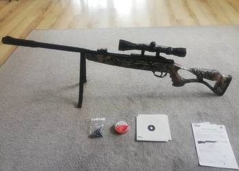 Bardzo mocna wiatrówka karabinek HATSAN 4,5MM CAMO