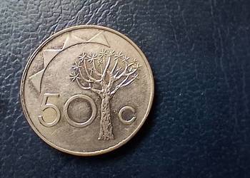 Stare monety 50 cent 1993 Namibia