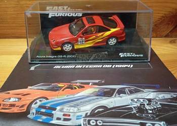 ACURA INTEGRA GS-R (DC2) Szybcy i wściekli model 1/43 Deagostini fast NOWY