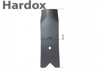 Ścinacz HARDOX 173805002/S części do grubera agregatu KOS