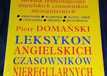 Leksykon angielskich czasowników nieregularnych -P. Domański