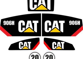 NAKLEJKI NA MASZYNĘ CAT 906H 906M 907H 908H 908M