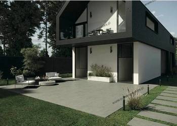 Tarasowe płyty 2cm szare 120x60 na balkon, do altan ogrodu Urban dust gat.1