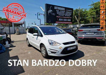 Ford S-Max 1.6 EcoBoost 160 KM, Panorama, Klima, Grzane Fotele, Navi, Blue…