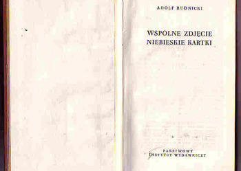 (3687) WSPÓLNE ZDJĘCIE NIEBIESKIE KARTKI – ADOLF RUDNICKI