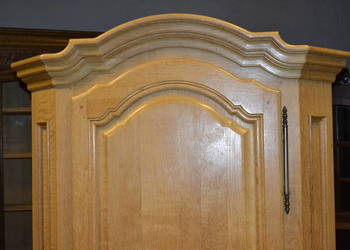 szafa stylowa ,lity dąb . jasna