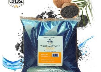 Węgiel aktywny kokosowy gorzelniczy 1 kg Cefeusz