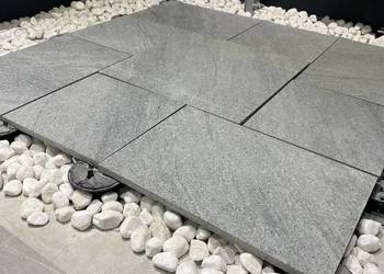 GRUBY GRES 2CM DUŻE PŁYTY TARASOWE 120x60 BETONOPODOBNE