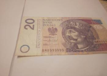 Banknot 20 zł BM 8999999