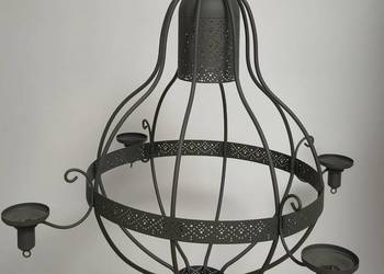 Żyrandol IKEA APPELVIKEN  Lampa Loft  na żarówkę i świece