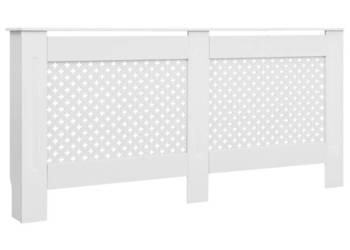 Osłona na kaloryfer biała 172x19x815 cm MDF WM-284325