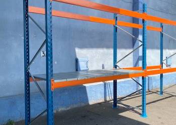 Regał paletowy magazynowy WDX 3000x1100x2700 mm 3x1000 kg