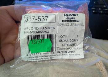 Hikoki Second Hammer Młotowiertarka SDS-Max HiKOKI DH40MEY  337-537