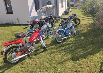 Sprzedam kolekcje motocykli MZ rt komar sztywniak kadet zarejestrowane biał